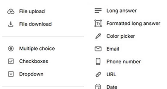 Collect any type of information