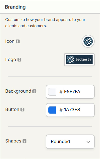 Example brand setting 2