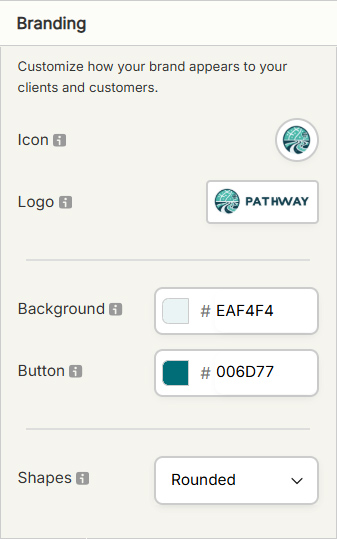 Example brand setting 1