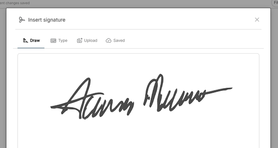 Legally-binding eSignatures